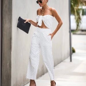 Vici Polka Dot Two Piece Set
